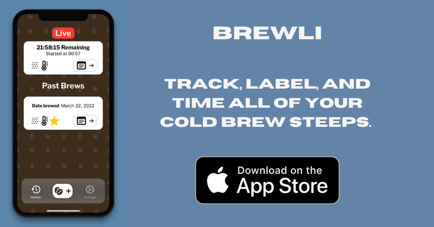 Brewli Cold Brew App